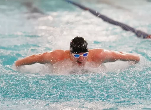 Etown swim dominates in home opener tri-meet