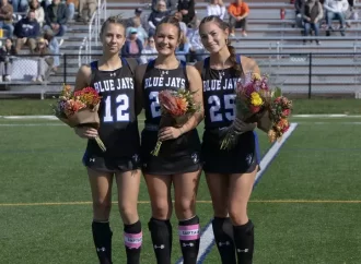 Field Hockey punches ticket to playoffs with senior day win over Goucher
