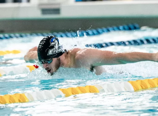 Blue jay swim falls to Catholic in conference matchup