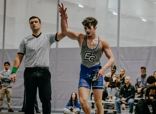 Wrestling falls in home opener against McDaniel