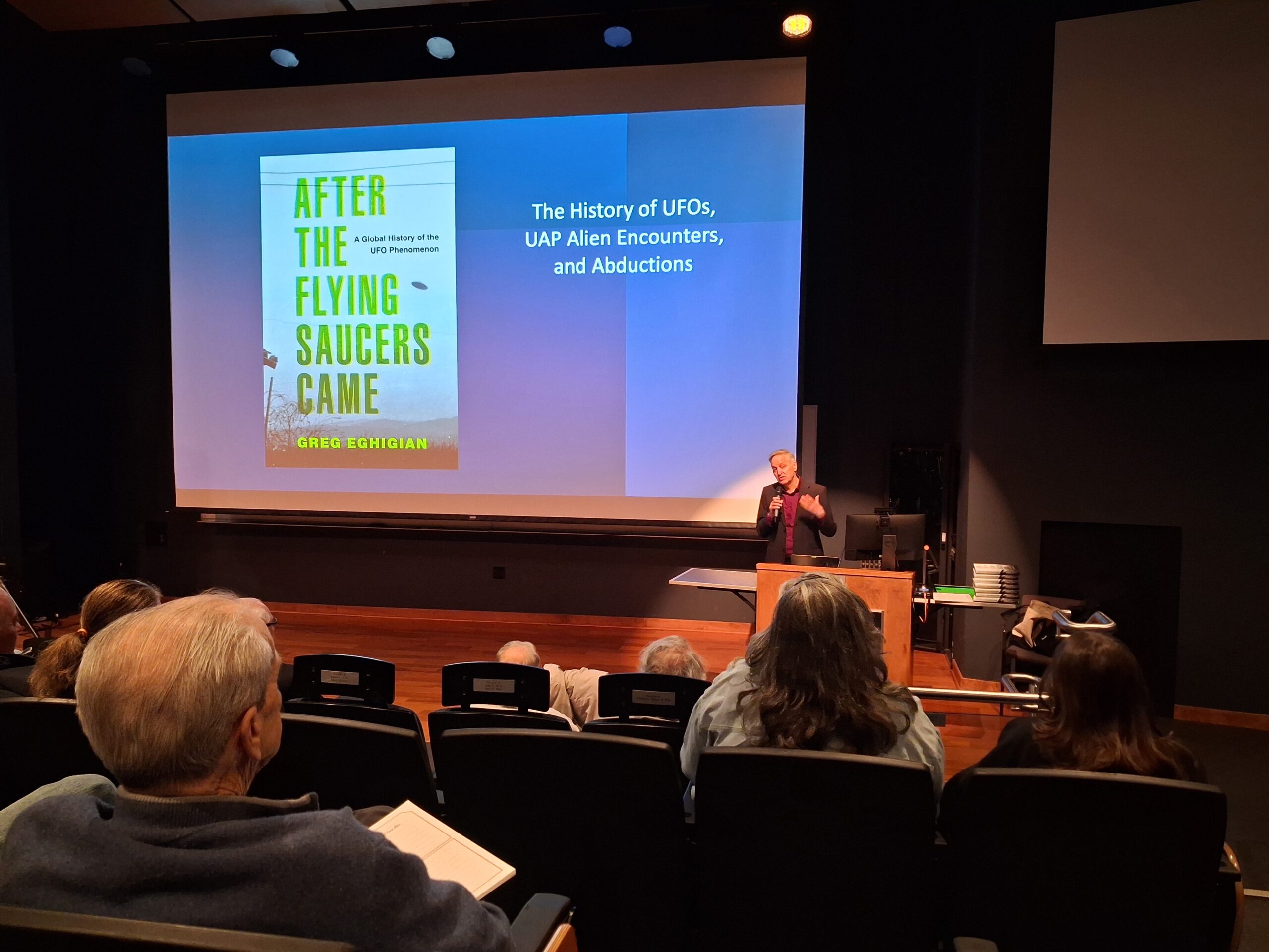 Lecture adds to Etown role in UAP studies