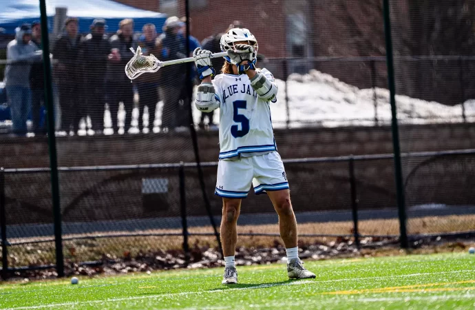Coleman’s Four Goals not enough as Men’s Lacrosse falls to #17 Swarthmore