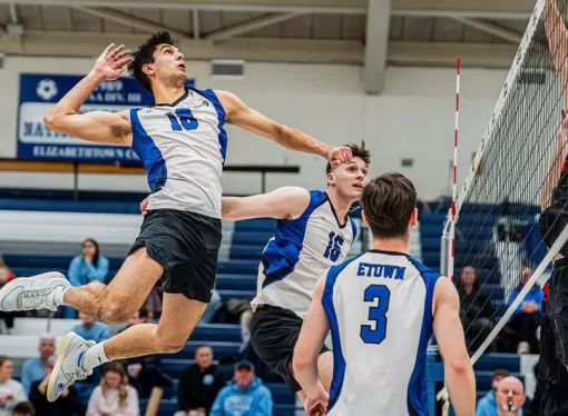 Elizabethtown College men’s volleyball splits in tri-match 
