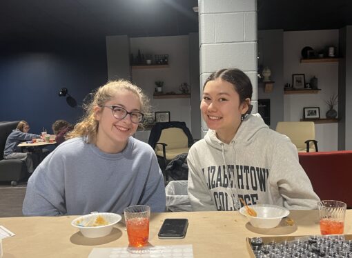Etown Students Unwind at Campus Spa Night: A Valentine’s Weekend of Self-Care and Community