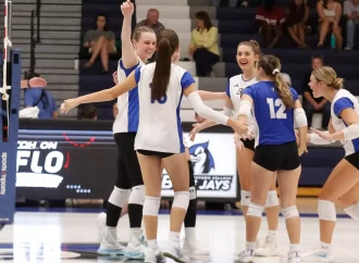 Elizabethtown College women’s volleyball sweeps tri-match in home opener