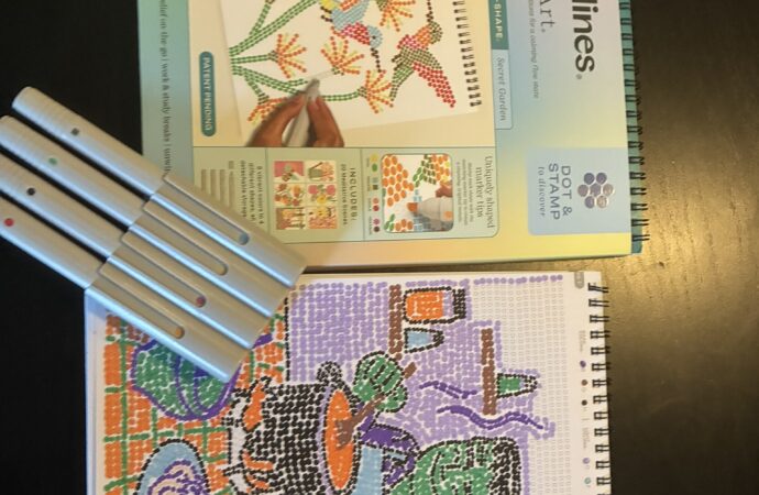 Activity Review: Dot Art Books
