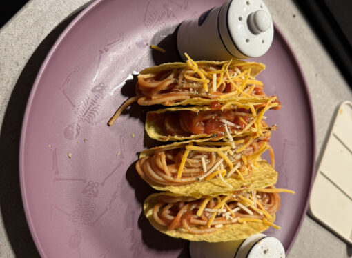 From the Pantry: Spaghetti Tacos