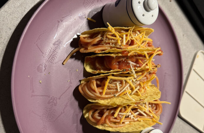 From the Pantry: Spaghetti Tacos