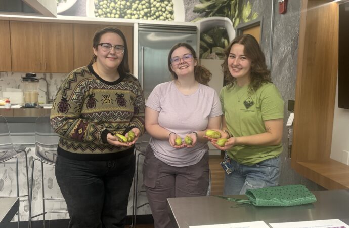Exotic fruit on our very own campus!